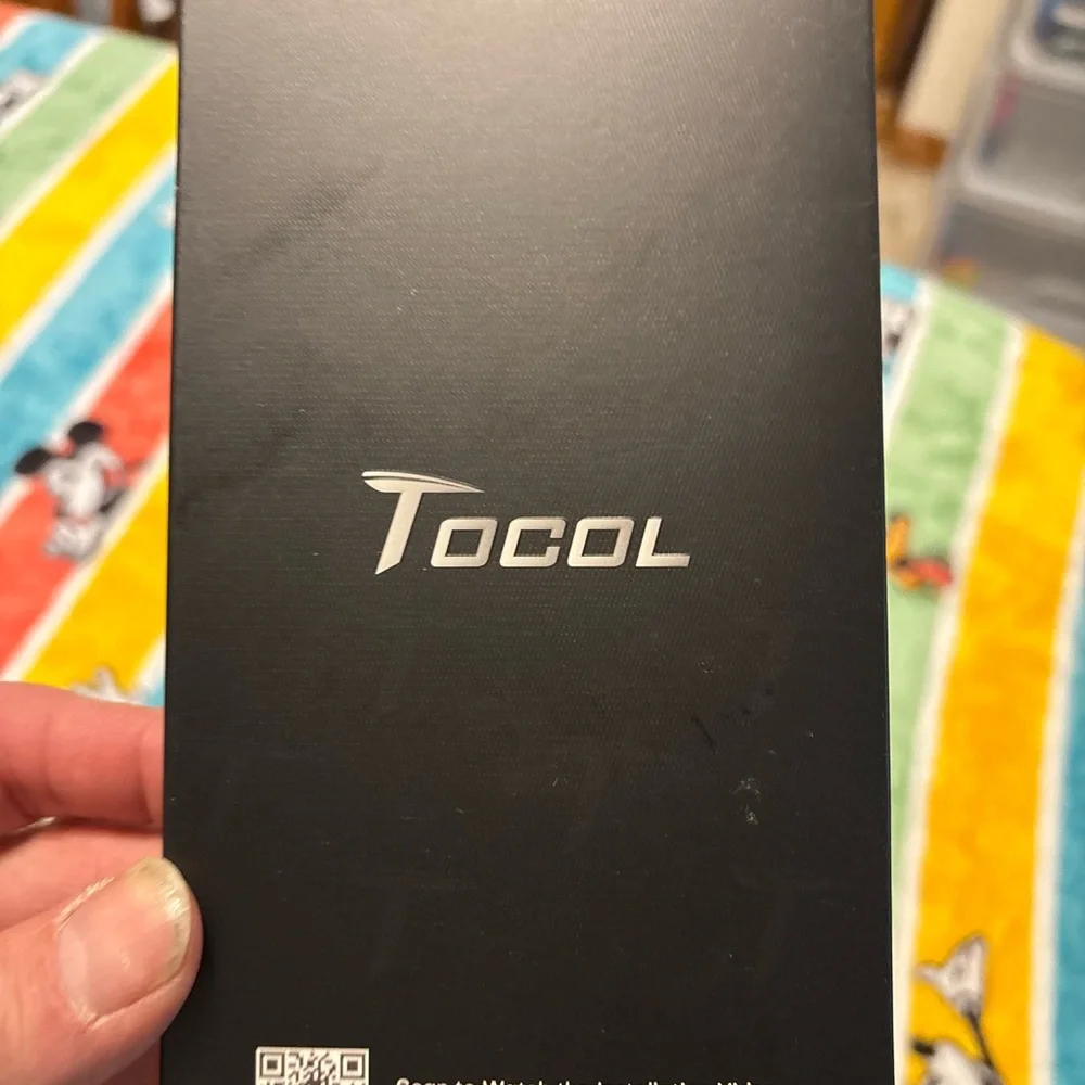iPhone 13 pro/max TOCOL Black Phone Accessory Box